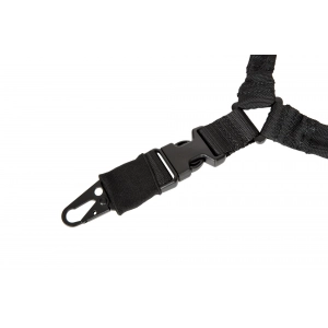 1-point gun bungee sling - black