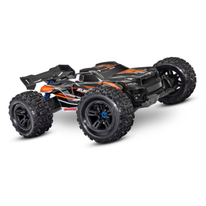 Traxxas Sledge RTR 6S 4WD Elektrinis Monster Truck RC Modelis (Oranžinis)