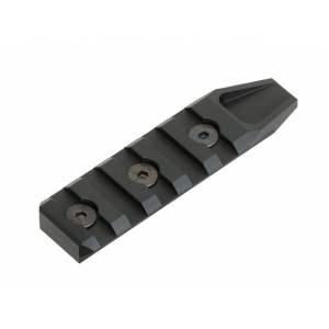 5 SLOTS PICATINNY RAIL SECTION FOR KEY-MOD HANDGUARD - BK