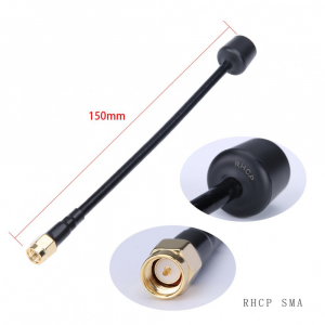 Albatross 5.8GHz 150mm RHCP SMA FPV Antenna-1vnt