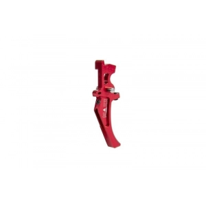 CNC Aluminum Advanced Speed Trigger (Style D) - Red