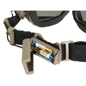 PROTECTIVE GOGGLE MOD.2 WITH BUILT-IN ANTI-FOG FAN - DARK EA...