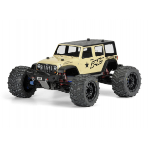 Pro-Line Jeep Wrangler Unlimited Rubicon Monster Truck kėbulas (skaidrus)