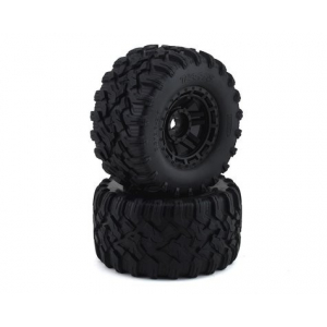 Traxxas Maxx 2.8" All-Terrain Pre-Mounted Tires (2) (Black)