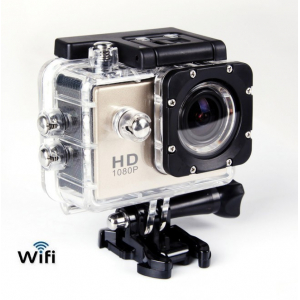 WIFI Full HD Sports DV 1080P Mini Sports DV Waterproof Sports DV BE VANDENIUI ATSPARAUS DĖKLO