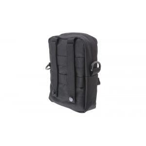 Cargo Pouch with Pocket - Black