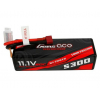 Gens ace 5300mAh 11.1V 60C 3S1P HardCase 15# car Lipo akumul...