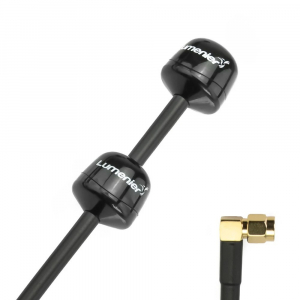 LUMENIER DOUBLE AXII 2 LONG RANGE RIGHT-ANGLE 5.8GHZ ANTENA (RHCP)