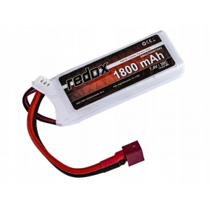 Redox 1800mAh 7.4V 2S 30C LiPo Baterija T Deans
