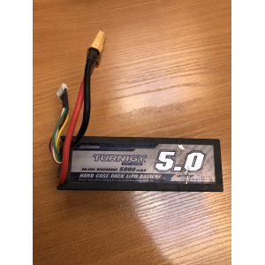 NAUDOTAS Turnigy 5000mAh 4S 14.8V 30C Hardcase Lipo akumuliatorius