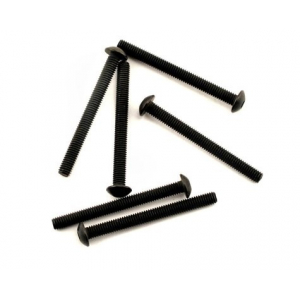 Traxxas 3x30mm Button Head Machine varžtai (6)