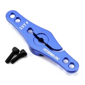 ProTek RC Aluminum Double-Sided Clamping Servo Horn (Blue) (25T)