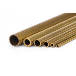 Žalvarinis vamzdelis 7.0x6.2x1000mm 1vnt