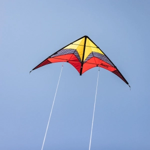 Limbo II Lava - Stunt Kite, age 10+, 67x155cm, incl. 40kp Po...
