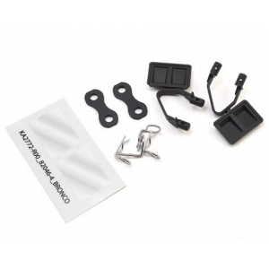 Traxxas TRX-4 Side Mirror Set (Black) (Ford Bronco)