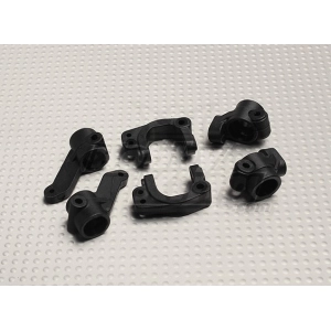 Steering Knuckle and Front/Rear Hub Carrier Set (complete) - 1/10 Brushless 2WD Desert Racing Buggy