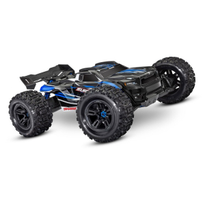 Traxxas Sledge RTR 6S 4WD Elektrinis Monster Truck RC Modelis (Mėlynas)