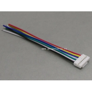 Thunderpower male connector with 24AWG PVC wire 7P L=10CM [168]