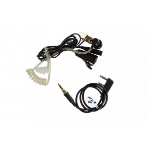FBI Style Headset with Microphone - Kenwood
