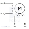 Sanyo Miniature Stepper Motor: Bipolar, 200 Steps/Rev, 14x30...