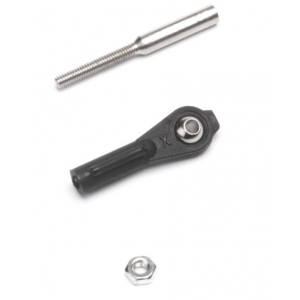 Nylon Ball Link M3 with Brass Ball and Steel Treaded Coupler  1vnt
