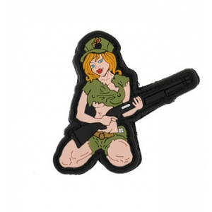 SHOTGUN GIRL PVC PATCH [8FIELDS]