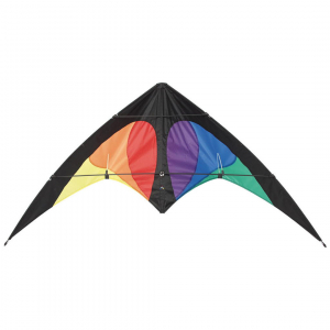 Bebop Prisma - Stunt Kite, age 8+, 60x145cm, incl. 20kp Polyester Line 2x20m