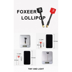 2vnt Foxeer Lollipop 5.8G RHCP Super Mini Antenna SMA Black ...
