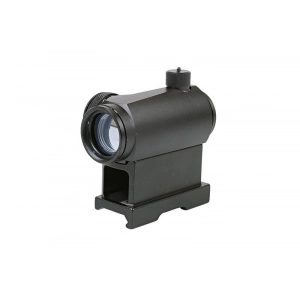 T1 red dot sight replica with QD mount and low mount - black