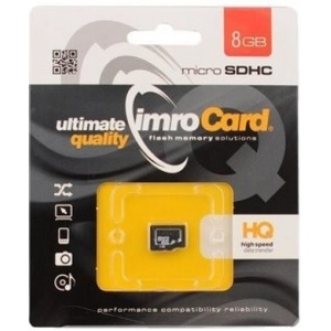 Imro Micro SDHC 8GB Class 10 PAMIMRSDG0014 atminties kortelė