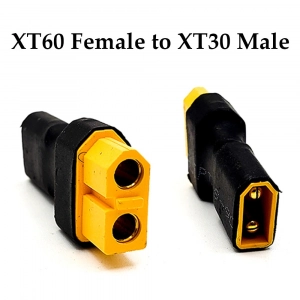 XT60 Female TO XT30 Male ADAPTERIS 1vnt
