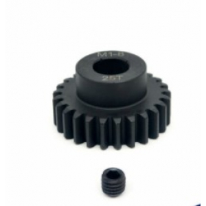 25T MOD 1 Pinion  8mm ašiai