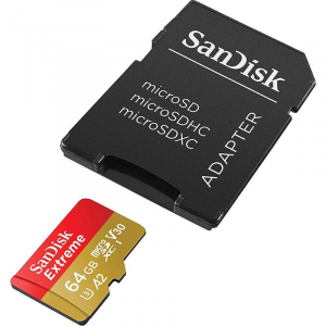 Atminties kortelė SanDisk 64GB Ultra MicroSD UHS-I Card su Adapteriu