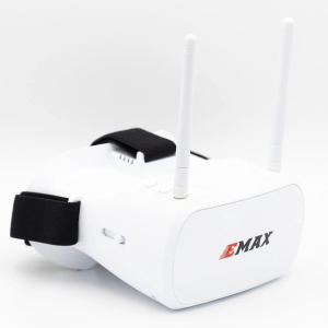 Emax Tinyhawk 5.8G 48CH Diversity FPV akiniai 4.3 Inches 480*320 Vaizdo ausinės su dvigubomis antenomis 4.2V 1800mAh Baterija RC dronui