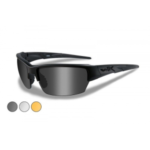Wiley X® Saint ballistic glasses Grey/Clear Matte/Light Rust - Black Frame