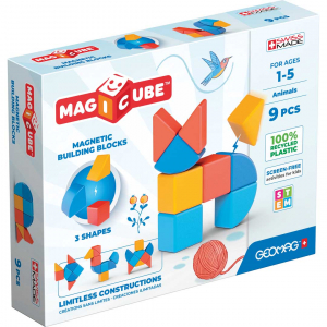 Geomag Magicube Shapes Animals 9