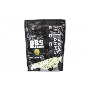 0.30g Specna Arms EDGE Tracer BIO Precision BBs - 1kg - Green
