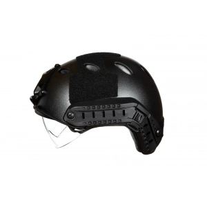 X-Shield PJ Helmet Replica With Goggles - Black