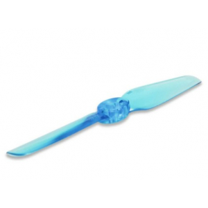 Propelerių poros komplektas (1 CW, 1 CCW)  HQ Prop Durable T65MM 65mm 2.5 Inch 2-Blade for FPV Racing MĖLYNI