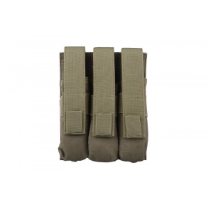 Triple magazine pouch for MP5 type magazines - olive
