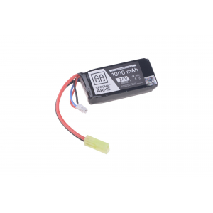 LiPo 7.4V 1000mAh 30/60C (PEQ) Battery