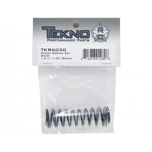 Tekno RC 85mm Rear Shock Spring Set (Pink) (1.4 x 11.0T) (2) TKR6030