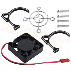3650 540 550 Motor Heatsink with Cooling Fan DC 5V Electric Engine Parts for 1/10 1/8 RC Model Cars Truck Buggy Hobby