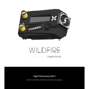 Foxeer Wildfire 5.8GHz 72CH Dual Receiver Support OSD Firmwa...