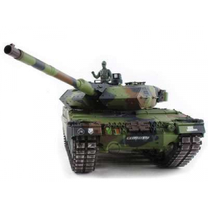 Leopard 2A6 2.4GHZ SHOOTER/SMOKE/SOUND RTR (Metal Gear & Caterpillars) (Wooden Box)