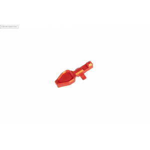 CNC Bolt Catch For M4/M16 Czerwony