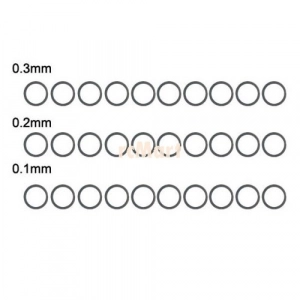 3Racing (#3RAC-SW08) Stainless Steel 8mm Shim Spacer 0.1,0.2...