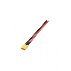 XT30 vyriška jungtis su 10cm laidu 16AWG