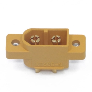 AMASS XT60E Gold-plated Mountable Male Connector