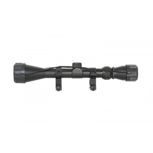 SCOPE 3-9X40 WITH HIGH MOUNT RINGS [PCS]